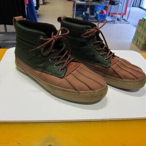 Vans Permaloft Men's 13 Dark Green/Brown Ankle Style Boot/Shoe